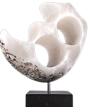Alabaster Skulptur - Aquawelle