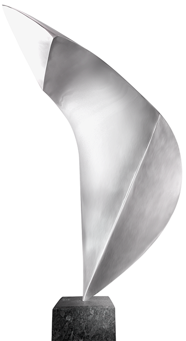 Edelstahl Skulptur - Dynamism